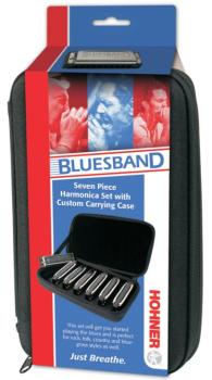 Hohner Blues Band Harmonica Assortment with Case (HH-15017)