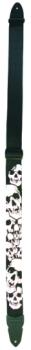 LM Poly 2" Guitar Strap with Silkscreen Print, Skulls Version 2 (LM-PS4SK2)