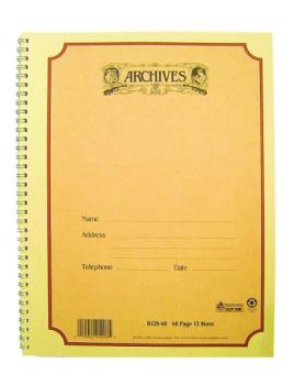Archives Manuscripts, Spiral Bound Book (AR-MTR-BS4)