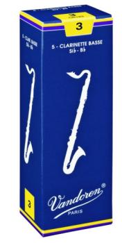 Vandoren® Bb Bass Clarinet Reeds, 5 Per Box (VA-MTR-CR12)