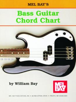 Mel Bay Bass Guitar Chord Chart (MB-93297)