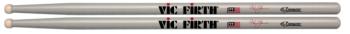 Vic Firth Corpsmaster Thom Hannum Snare Drumsticks, Wood Tip (VF-STH)