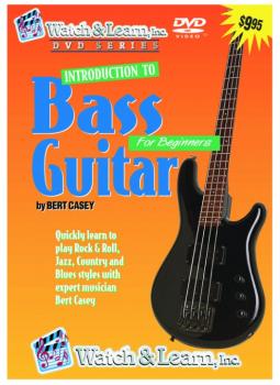 Watch & Learn Intro to Bass Guitar DVD (WL-BVD)