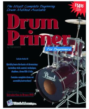 Watch & Learn Drum Primer Instruction Book with CD (WL-DP)