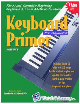 Watch & Learn Keyboard Primer Instruction Book with Audio CD (WL-KP)
