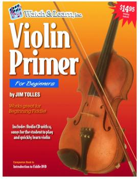 Watch & Learn Violin Primer Instruction Book with Audio CD (WL-VP)