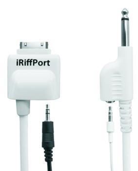 PocketLab Works iRiffPort Digital Audio Guitar Connection for iPad, iPhone, and iPod touch (PO-PLW2003)
