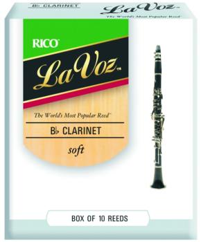 La Voz Bb Clarinet Reeds (LV-MTR-1281L)