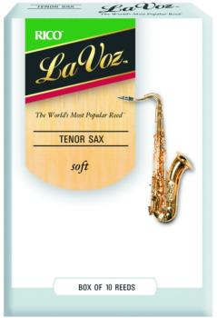 La Voz Tenor Sax Reeds, 10 Per Box (LV-MTR-806L)