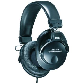 Audio-Technica Full Closed Back Monitor Headphones (AT-ATHM30)