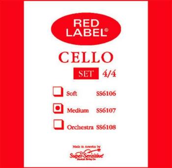 Super Sensitive Medium Tone Cello String Set, 4/4 (SU-S45)