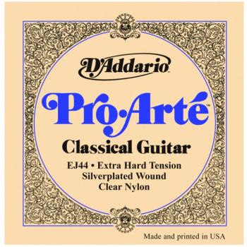 D'Addario Pro Arte' Classical Strings, Extra Hard (DD-EJ44)