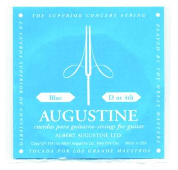 Augustine Blue Label Wound Single D String (AU-A84)