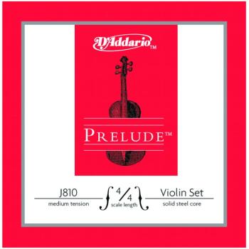 Prelude Medium Tension Violin String Set, 4/4 (PD-J81044M)