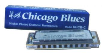 Chicago Blues Harp, Key of C (CB-KHCBC)