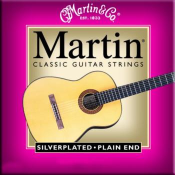 Martin Silverplated Classical Strings, Plain End (MA-M120)