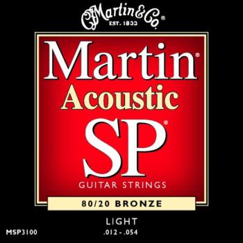 Martin SP 80/20 Bronze Acoustic Strings, Light (MA-MSP3100)