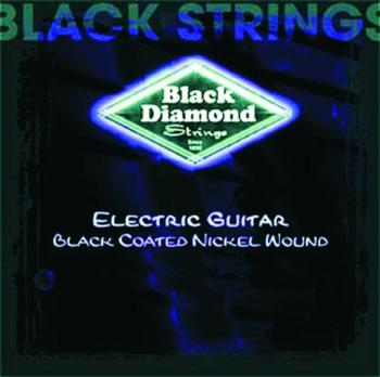Black Diamond Coated, Nickel Wound Strings, Ex. Lt (BD-N477XLB)