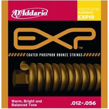 D'Addario EXP Coated Phos. Bronze, Bluegrass (DD-EXP19)