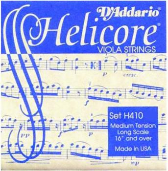 Helicore Medium Tone Viola String Set, 4/4 (HC-H410)