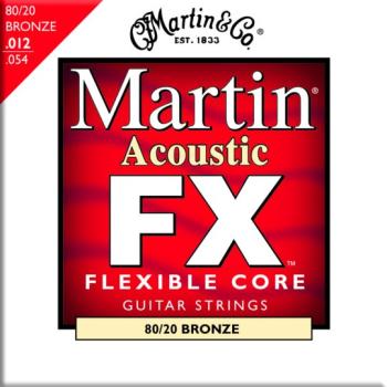 Martin FX 80/20 Bronze Acoustic Strings, Light (MA-MFX640)