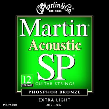 Martin SP Phosphor Bronze 12 String Set, Ex. Light (MA-MSP4600)
