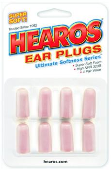 Hearos Ultimate Softness Series Earplugs, 4 Pair (EA-HR2414)