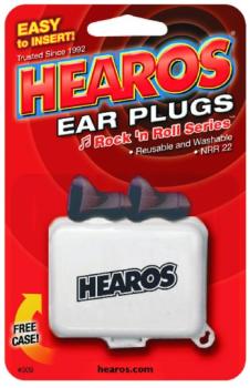 Hearos Rock n' Roll Series Earplugs, 1 Pair (EA-HR309)