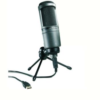 Audio Technica USB Cardioid Condenser Microphone (AT-AT2020USB)