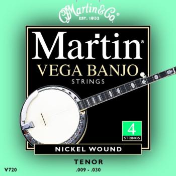 Martin Vega Banjo String Set, 4 String, Tenor (MA-V720)