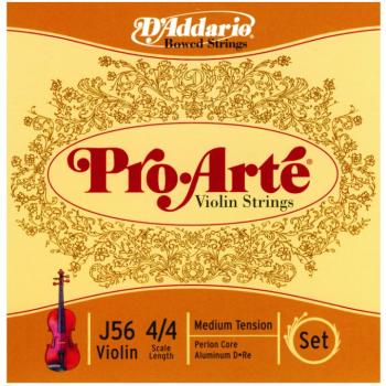 D'Addario Pro Arte' Violin String Set (MTR-J56M)