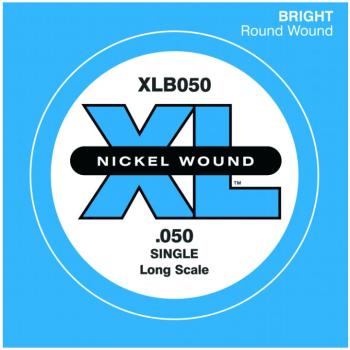 D'Addario XL Nickel Wound Single Bass String, .050 (DD-XLB050)